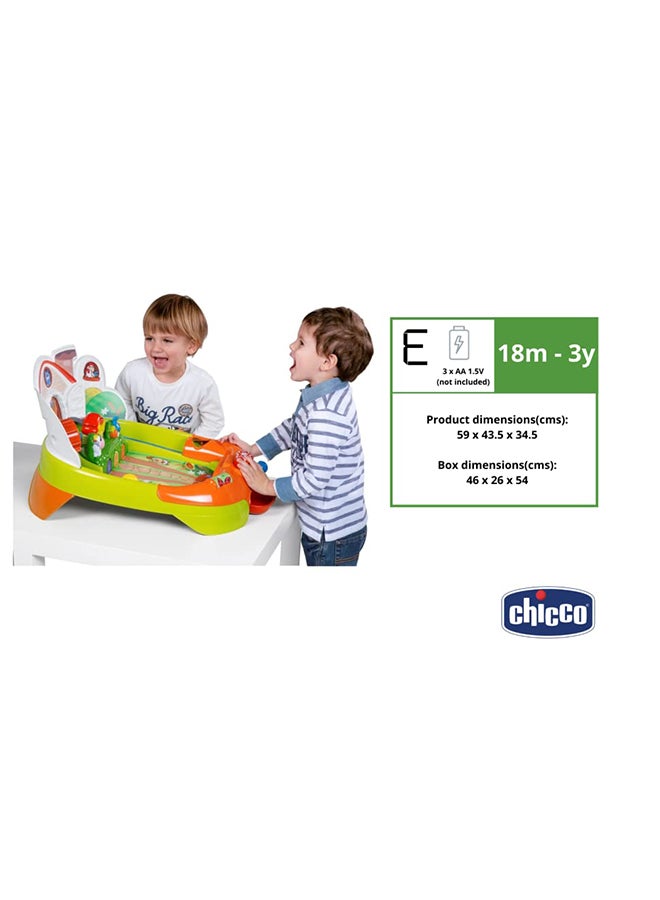 شيكو لعبة الكرة والدبابيس توم وأصدقاء المزرعة بألوان متنوعة 46x26x54سم - Image 2