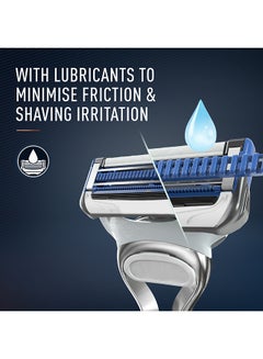 Gillette King C Neck Razor Designed For Shaving The Sensitive Skin Of Your And Cheeks With Sharpest Stainless Steel Platinum Coated Blades  - Image 4