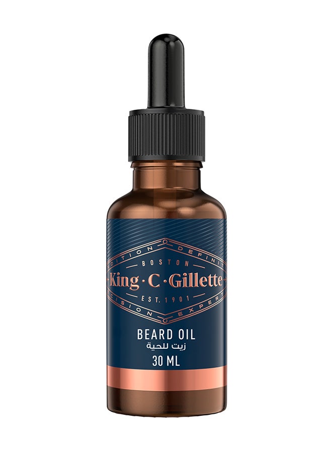 Gillette - King C Beard Oil 30ml - Image 1
