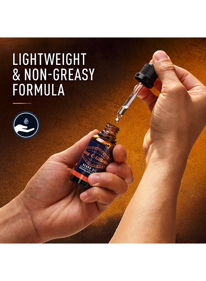 Gillette - King C Beard Oil 30ml - Image 1