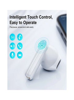 JOYROOM Dual Mic ENC True Wireless Bluetooth Earphone White  - Image 2