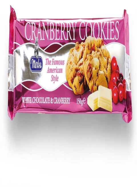 White Chocolate And Cranberry Cookies 150grams