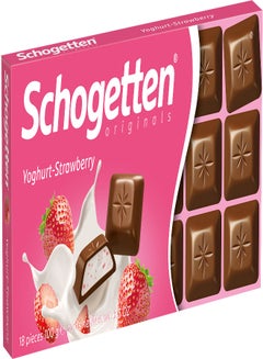 Yogurt Strawberry Chocolate 100grams