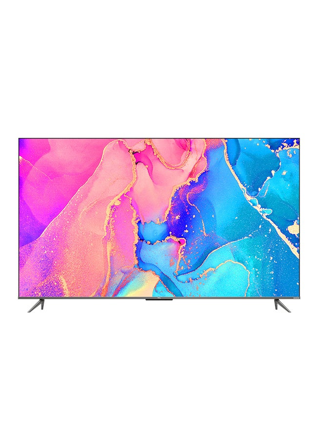 TCL - 55-Inch 4K Ultra HD Smart QLED Google TV 55C635 Black - Image 1