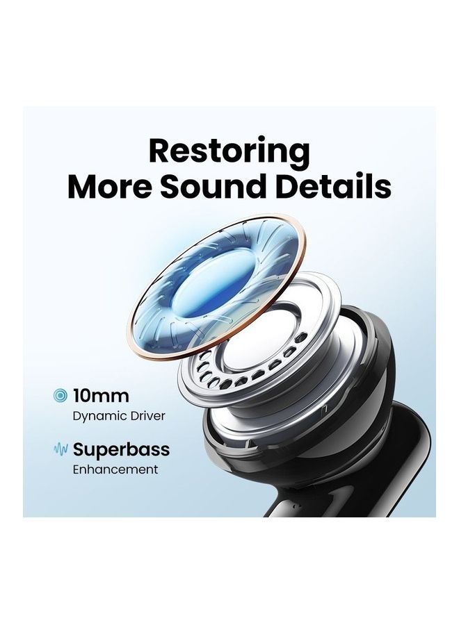 Ugreen - Earbuds HiTune T3 ANC Wireless Earphone White - Image 1