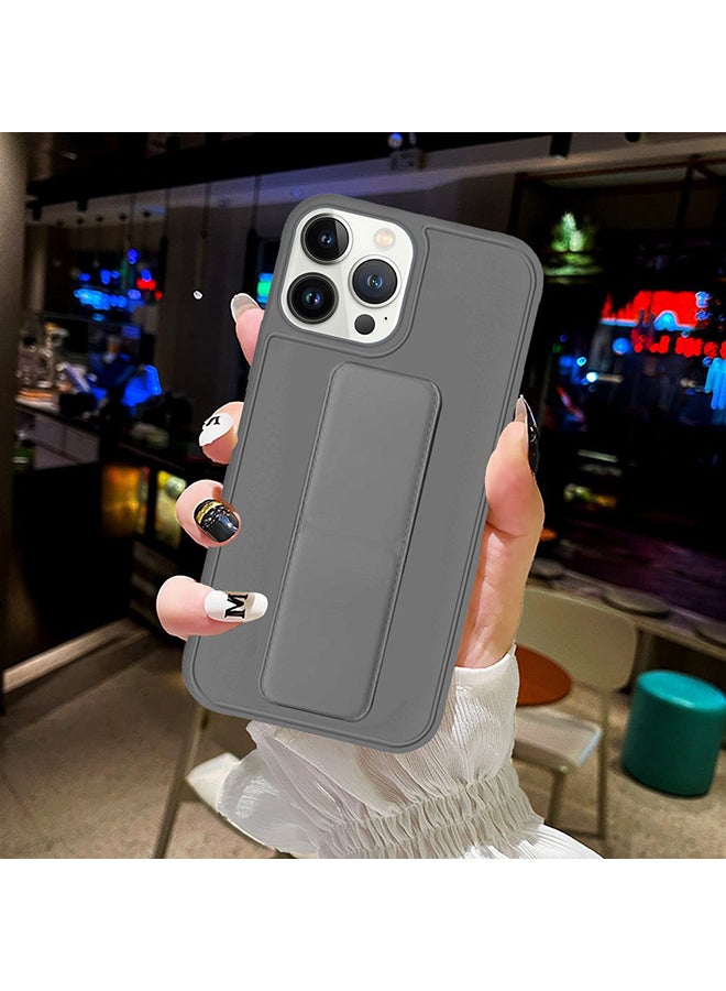 مارجون حافظة ابل ايفون 14 برو ماكس مع قبضة يد قابلة للطي بمسند مغناطيسي وحزام معصم وغطاء بمقبض اصبع 6.7 بوصة - Image 4