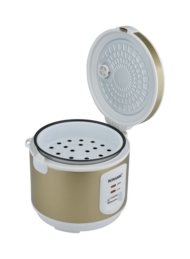 سوناشي جهاز لطهي الأرز مزود بمبخرة 1.5 L 500 W SRC-515 ذهبي  - Image 3