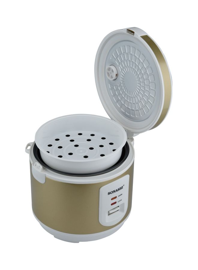 سوناشي جهاز لطهي الأرز مزود بمبخرة 1.5 L 500 W SRC-515 ذهبي  - Image 5
