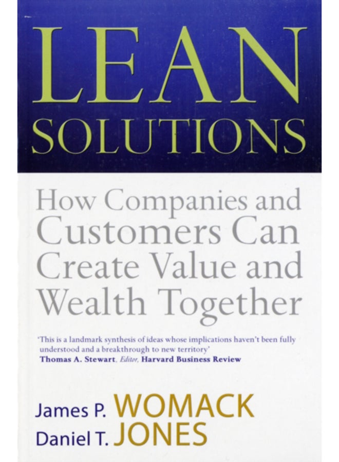 Lean Solutions - Paperback English by Daniel T. Jones - 04/06/2007  - Image 1