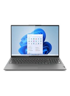 Yoga Slim 7 Pro Laptop With 16-Inch Touch Screen Display, Core i7 Processor/16GB RAM/1TB SSD/Windows 11/Intel UHD Graphics English/Arabic Storm Grey