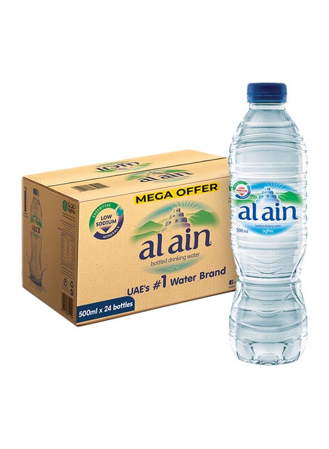 Bottled Water Bottle 500ml Pack of 24