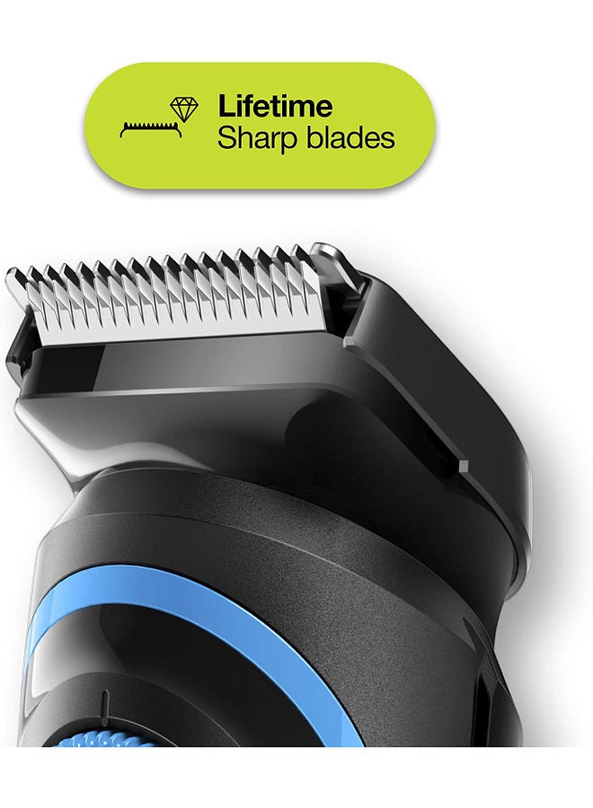 BRAUN - Braun Beard Trimmer BT5240 With Precision Dial, 2 Combs And Gillette Fusion5 Proglide Razor Blue - Image 1