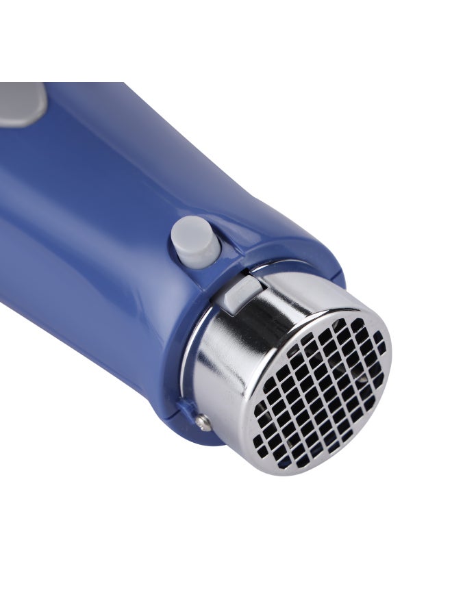 Olsenmark - 2-In-1 Hair Styler With Three Temperature Settings, Includes A Concentrator And Blow Brush Blue/Grey - Image 1