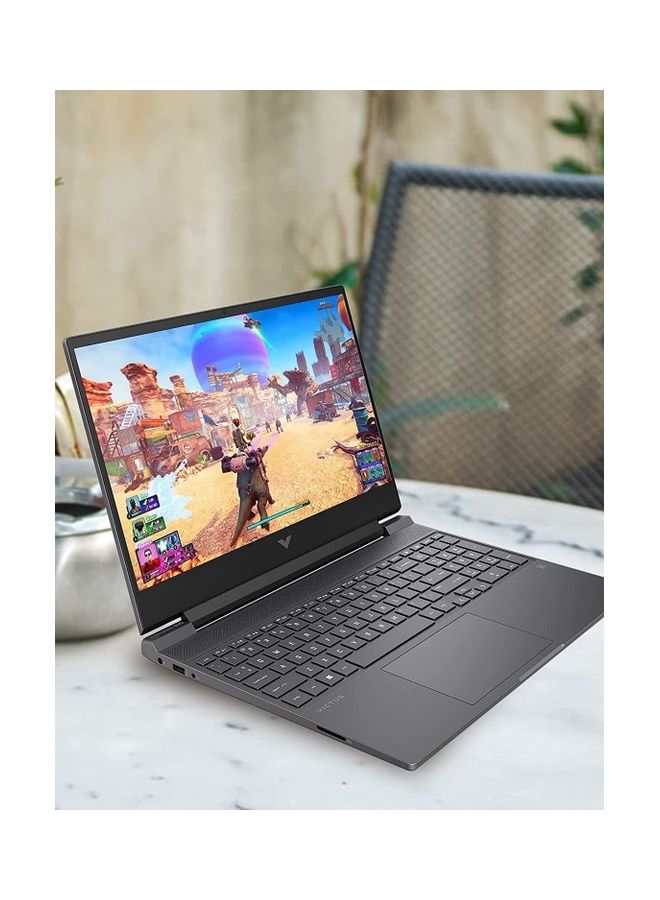 HP - Victus 15 FHD Gaming (Upgraded Version) Laptop With 15.6-Inch Display, CORE i5-12500H Processor /20GB RAM/512GB SSD/4GB NVIDIA GeForce RTX 3050 Graphics Card/Windows 11 Home English Black - Image 1
