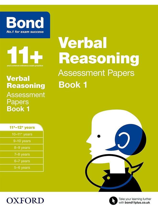 Bond 11+ Verbal Reasoning Assessment Papers - Paperback English by J M Bond - 05/03/2015 - Image 1