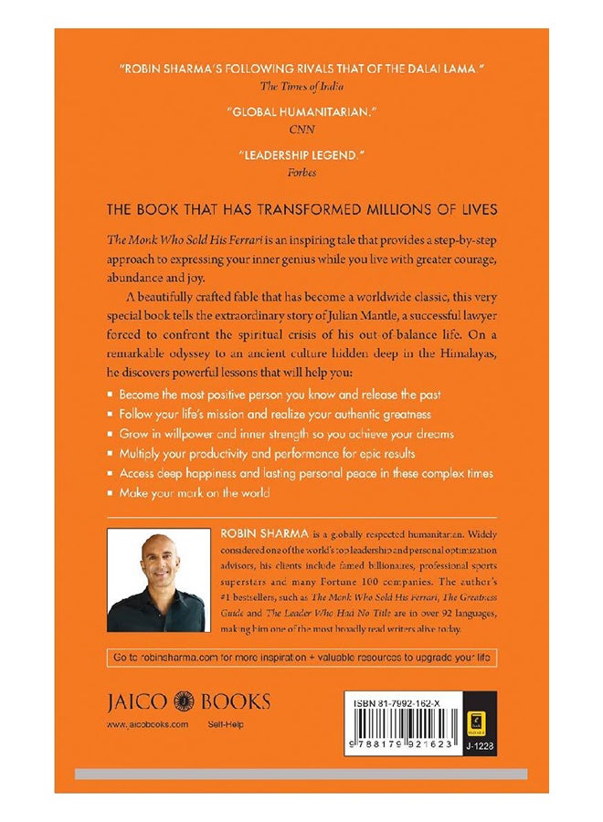 The Monk Who Sold His Ferrari - Paperback English by Robin Sharma - 31/12/2015  - Image 2