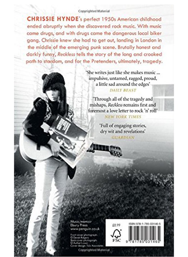 Reckless - Paperback English by Chrissie Hynde - 08/09/2016 - Image 2