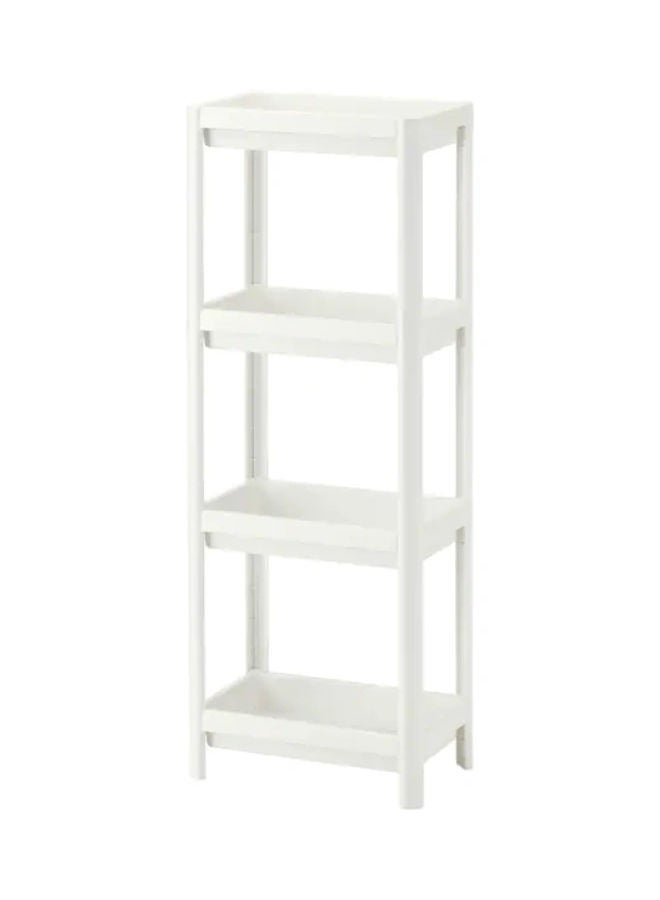 ALMUFARREJ Vesken Shelf Unit White 36x100cm  - Image 2
