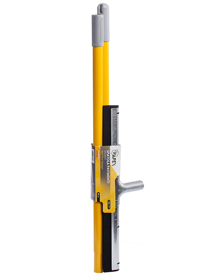 Plastic Floor Squeegee 45 cm With Handle Yellow/Grey 45cm - v1678209945/N47722491A_7