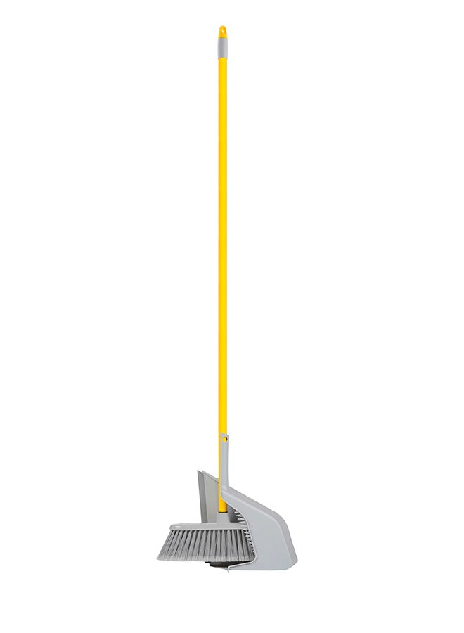 APEX - Broom And UP Dustpan Set Multicolour 35x10x131cm - Image 1