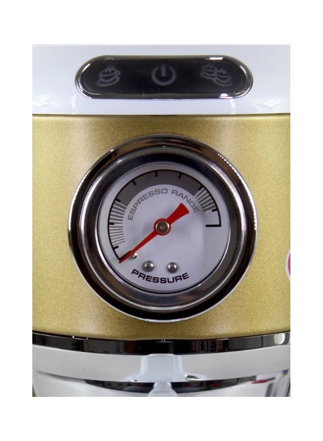 Espresso Coffee Machine 1000.0 ml 1450.0 W DLC-CM7318 White/Gold