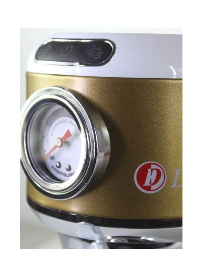Espresso Coffee Machine 1000.0 ml 1450.0 W DLC-CM7318 White/Gold