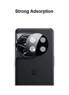 مارجون واقي عدسة كاميرا OnePlus 11 مصنوع من زجاج مقوى 9H ثلاثي الأبعاد مضاد للخدش ومضاد للكسر وتغطية كاملة  - Image 3