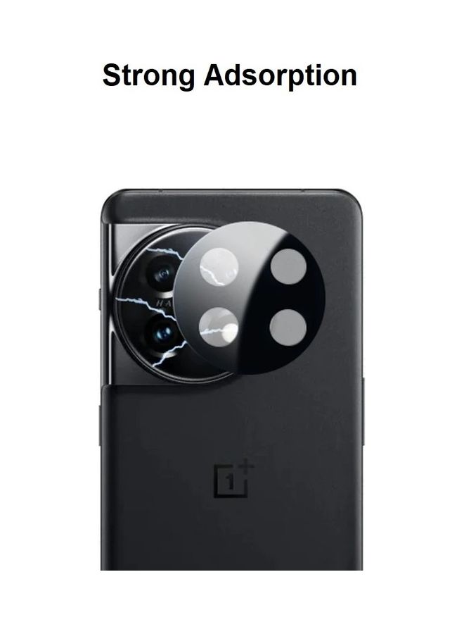 مارجون - واقي عدسة كاميرا OnePlus 11 مصنوع من زجاج مقوى 9H ثلاثي الأبعاد مضاد للخدش ومضاد للكسر وتغطية كاملة - Image 1