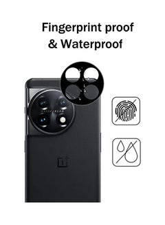 مارجون واقي عدسة كاميرا OnePlus 11 مصنوع من زجاج مقوى 9H ثلاثي الأبعاد مضاد للخدش ومضاد للكسر وتغطية كاملة  - Image 5