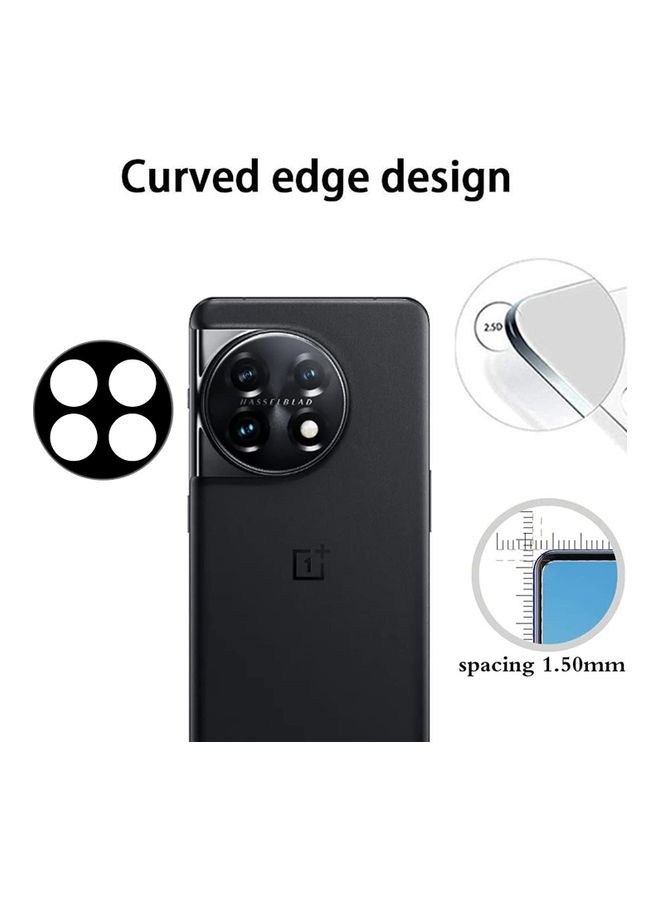 مارجون - واقي عدسة كاميرا OnePlus 11 مصنوع من زجاج مقوى 9H ثلاثي الأبعاد مضاد للخدش ومضاد للكسر وتغطية كاملة - Image 1