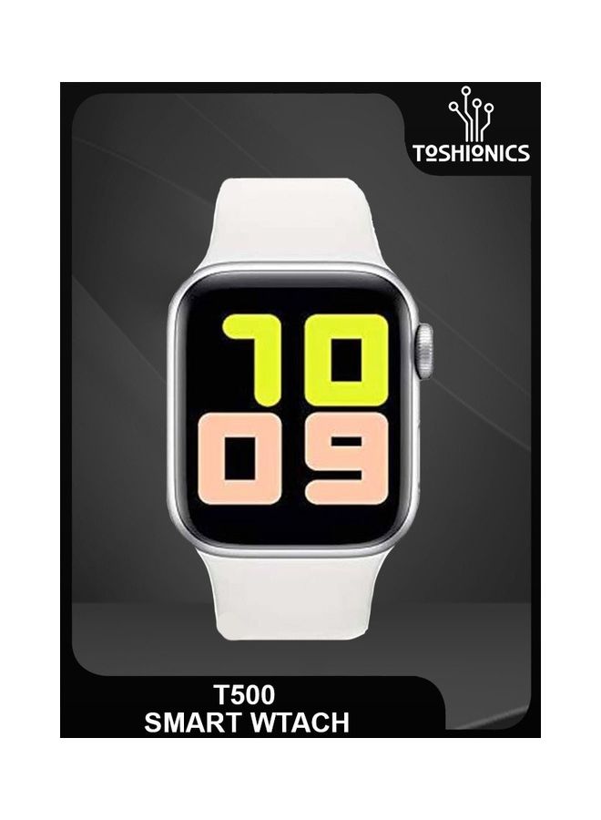 195.0 mAh Smartwatch With Bluetooth Call Health Fitness Tracker ECG Heart Rate Monitor Wireless Charging Watch For Android And iOS Mobile Phones White