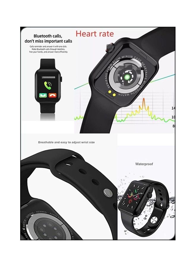 195.0 mAh Smartwatch With Bluetooth Call Health Fitness Tracker ECG Heart Rate Monitor Wireless Charging Watch For Android And iOS Mobile Phones White
