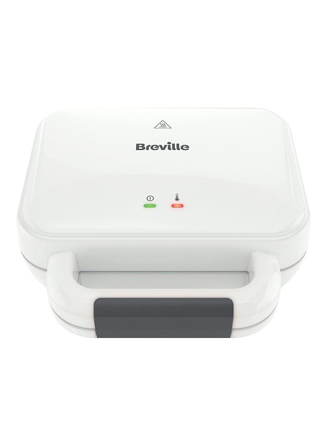 Breville - Deep Fill Toastie Maker 2 Slice Sandwich Toaster Non-Stick Plates Cooks A Toastie In 5 Minutes 800 W VST091 White - Image 1