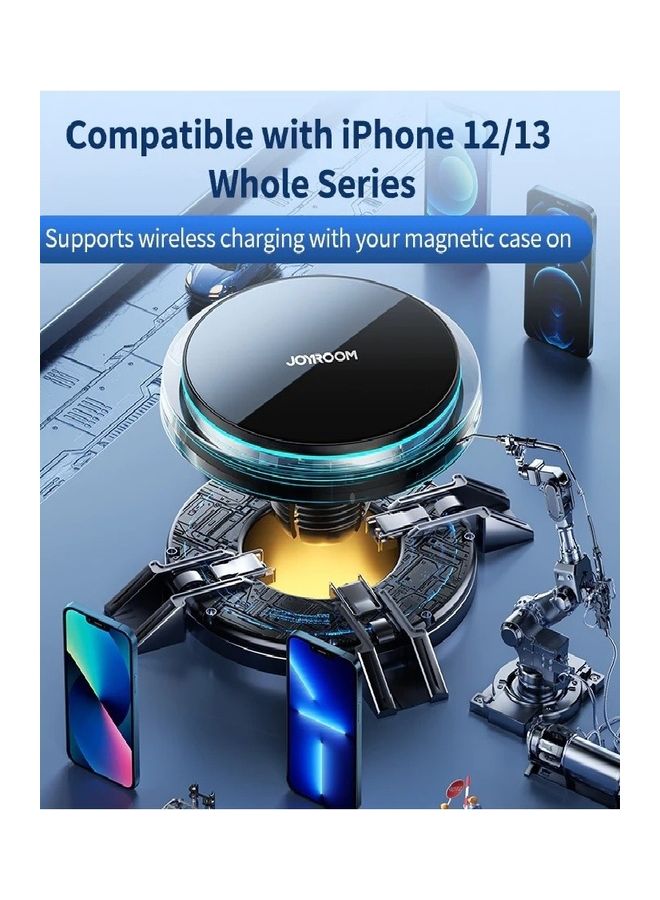 جوي روم حامل شاحن سيارة لاسلكي مغناطيسي - Image 5