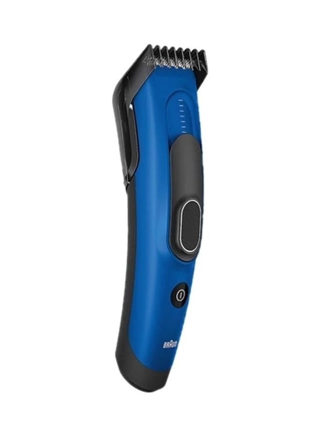 BRAUN - HC 5050 Rechargeable Hair Clipper Fully Washable Blue - Image 1