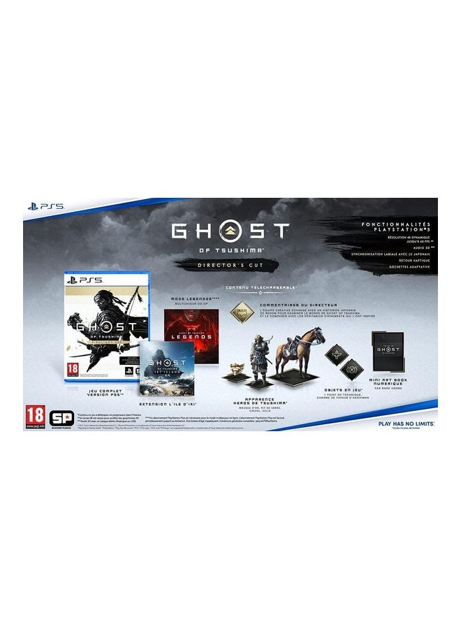 Sony - Ghost of Tsushima: Director’s Cut-Black - PlayStation 5 (PS5) - Image 1