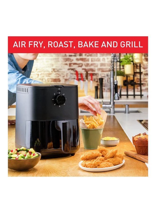 Tefal Easy Fry Essential Air Fryer, Oil-Less Fryer, Compact Design, Fast Cooking, Energy Saving, Crisp Results, Healthy Cooking, High-Precision Settings, Dishwasher-Safe Parts 3.5 L 1430 W EY130840 Black  - Image 4