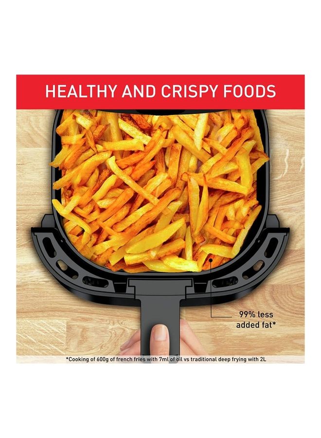 Tefal Easy Fry Essential Air Fryer, Oil-Less Fryer, Compact Design, Fast Cooking, Energy Saving, Crisp Results, Healthy Cooking, High-Precision Settings, Dishwasher-Safe Parts 3.5 L 1430 W EY130840 Black  - Image 5