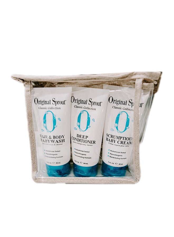 أوريجينال سبراوت غسول للشعر والجسم، بلسم عميق، كريم شهي، عبوة سفر 90 مل، عبوة من 3 قطع - Image 2