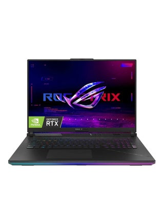 Strix SCAR 18 G834JY-N6064W Gaming (Upgraded Version) Laptop With 18-Inch Display, Core i9-13980HX Processor/32GB RAM/2TB SSD/16GB Nvidia Geforce RTX4090 Graphics Card/Windows 11 Home English/Arabic Black - v1678352644/N53390145A_1
