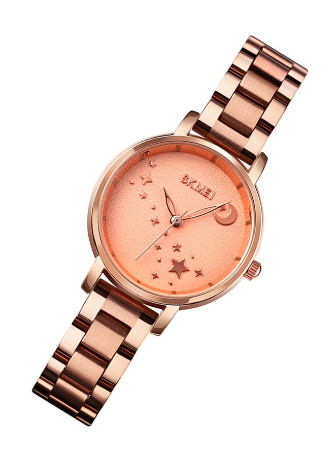 سكمي Women's Waterproof Stainless Steel Fashion Luxury Watch 1708 - Image 3