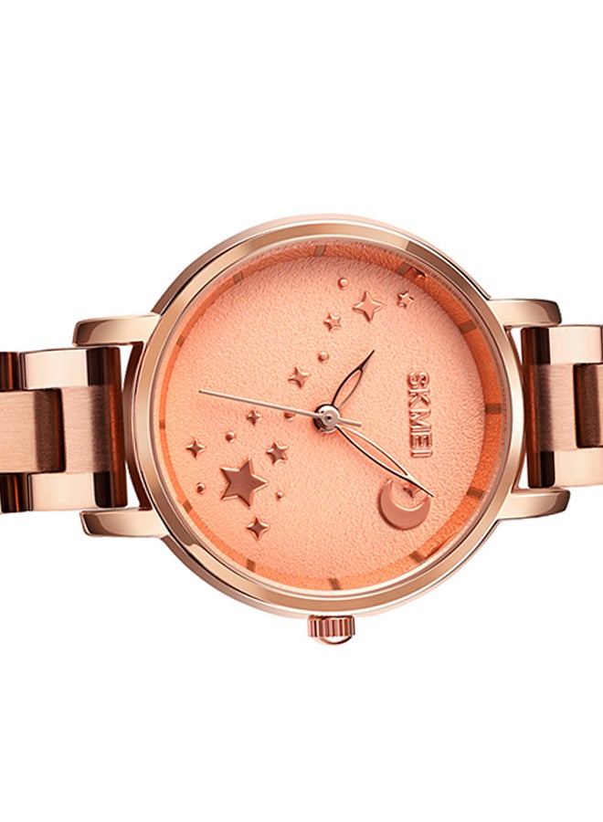 سكمي Women's Waterproof Stainless Steel Fashion Luxury Watch 1708 - Image 4