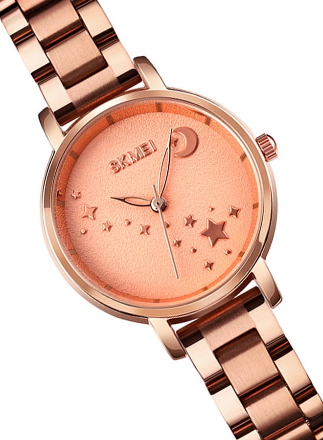 سكمي Women's Waterproof Stainless Steel Fashion Luxury Watch 1708 - Image 5