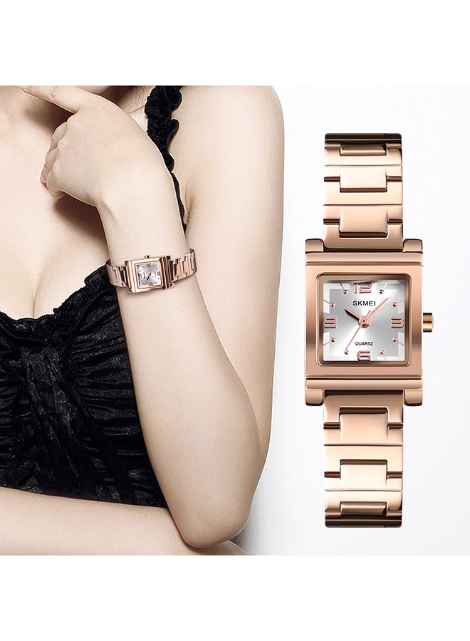 SKMEI - Women's Waterproof Stainless Steel Luxury Watch 1388 - Image 1