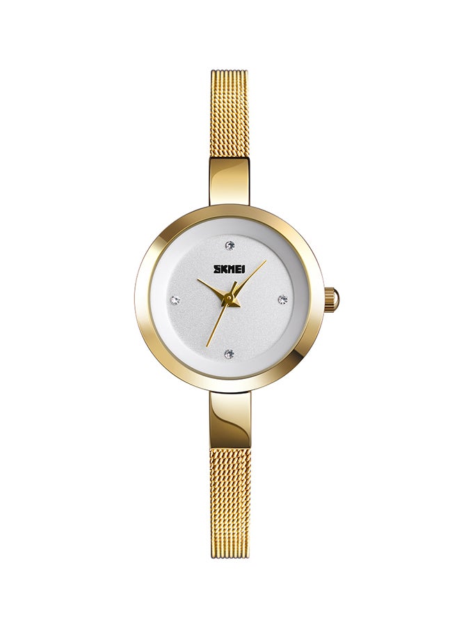 SKMEI Women's Waterproof Stainless Steel Fashion Luxury Watch 1390  - Image 1