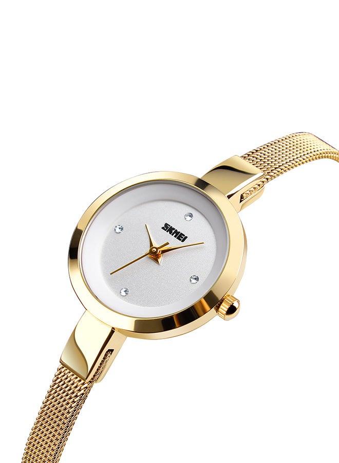 SKMEI Women's Waterproof Stainless Steel Fashion Luxury Watch 1390  - Image 2