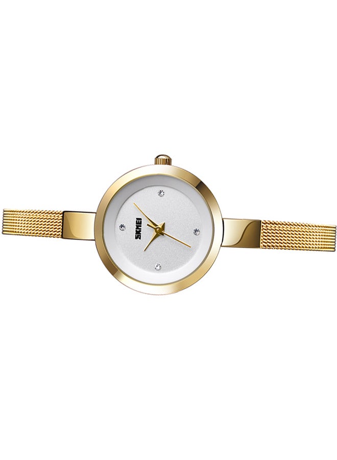 SKMEI Women's Waterproof Stainless Steel Fashion Luxury Watch 1390  - Image 4