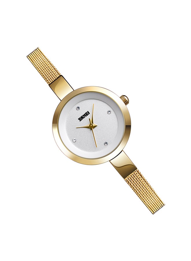 SKMEI Women's Waterproof Stainless Steel Fashion Luxury Watch 1390  - Image 5