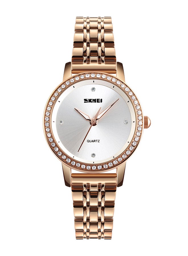 SKMEI Women's Waterproof Stainless Steel Fashion Luxury Watch 1311 - Image 1
