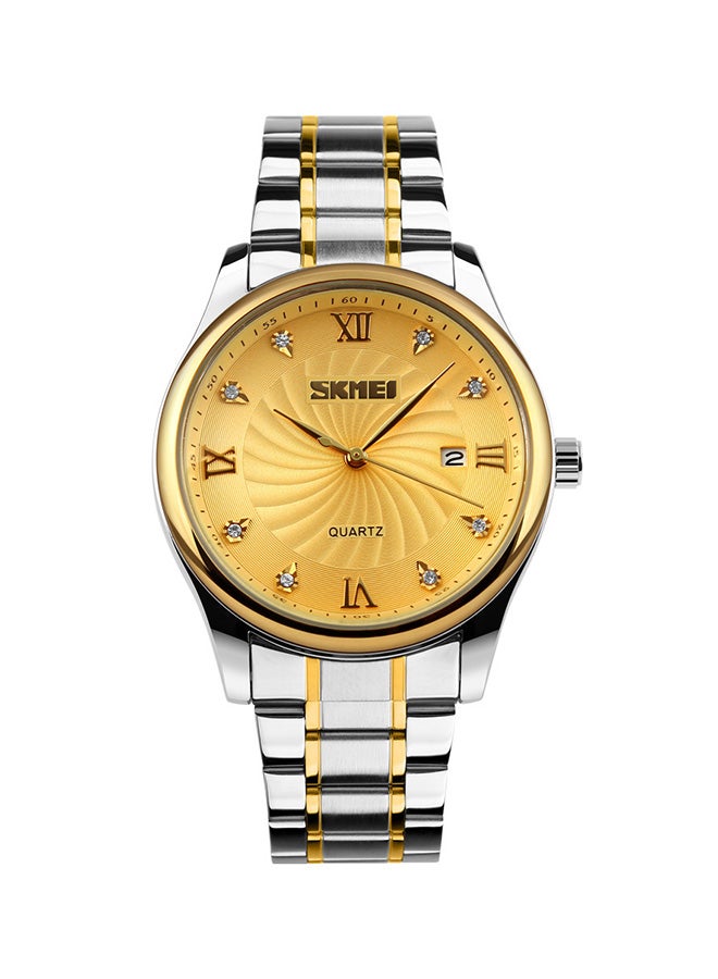 SKMEI Men's Fashion Clock's Top Brand Luxury Quartz  Waterproof Watch 9101  - Image 1